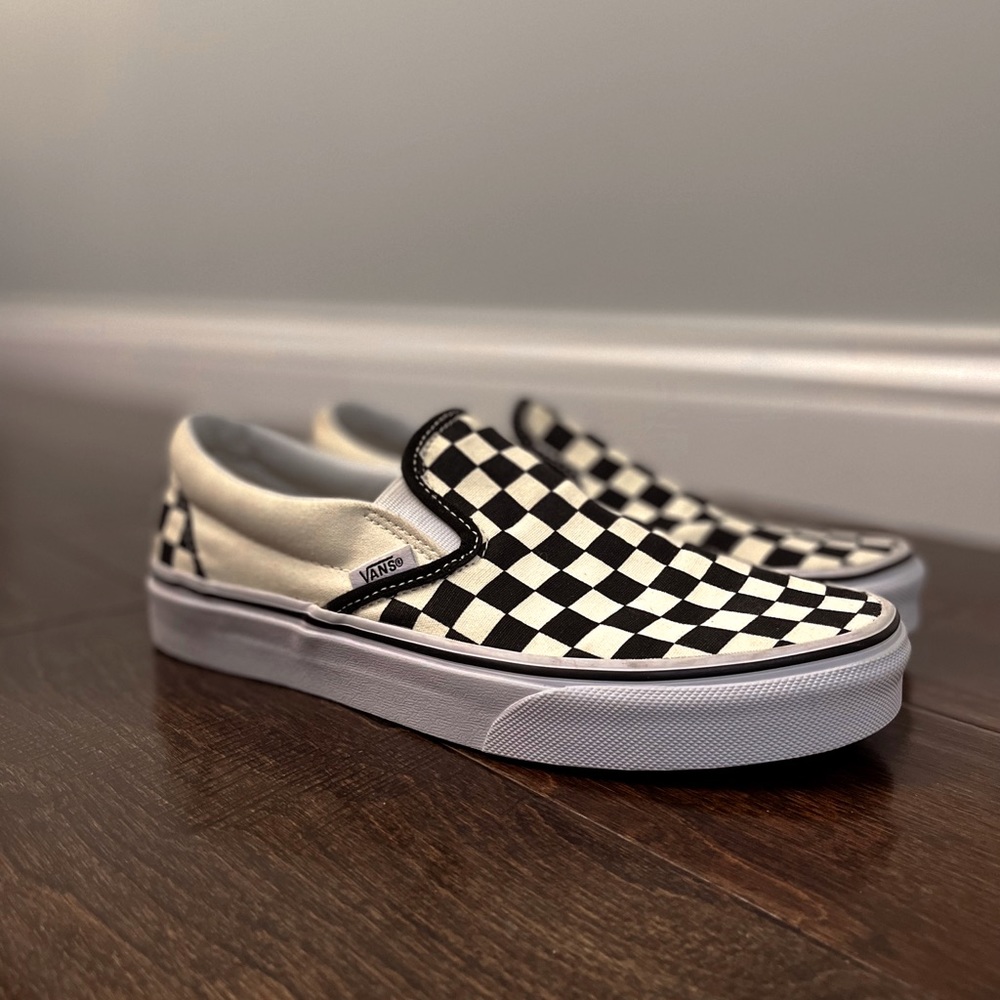 Vans Checkerboard Slip-On (Size 8)